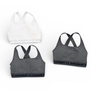 NEW UNDER ARMOUR 3 PC Sports bra Compression Bra Lot SIZE XS/S